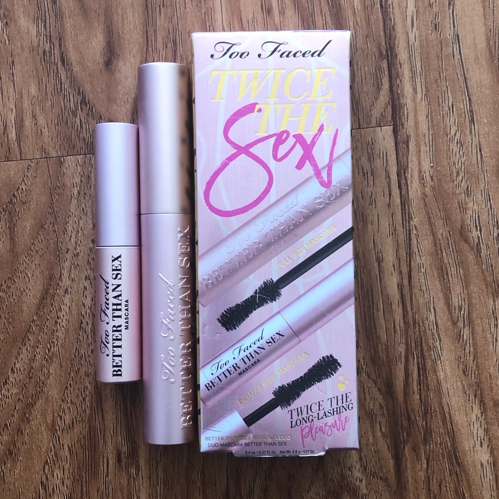 Too Faced Better Than Sex Mascara 2 pack